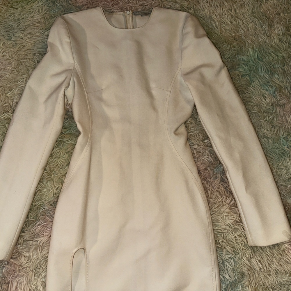 STELLA MCCARTNEY Wool Midi Dress Size 36 - Picture 7 of 16